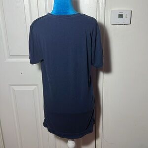 John Elliott Navy Short Sleeve Tee